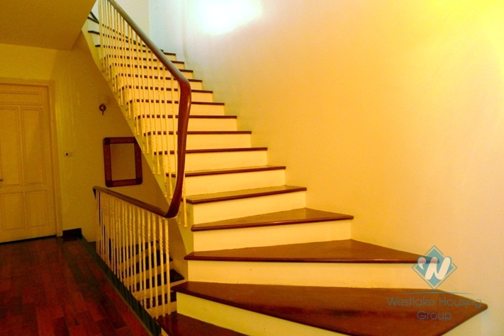 Beautiful house for rent in Dang Thai Mai Street, Tay Ho, Hanoi